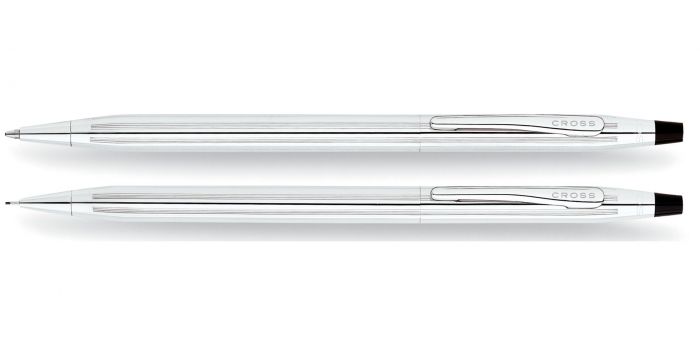 CROSS AT350105 CENTURY SET BALLPEN PENCIL CHROME 